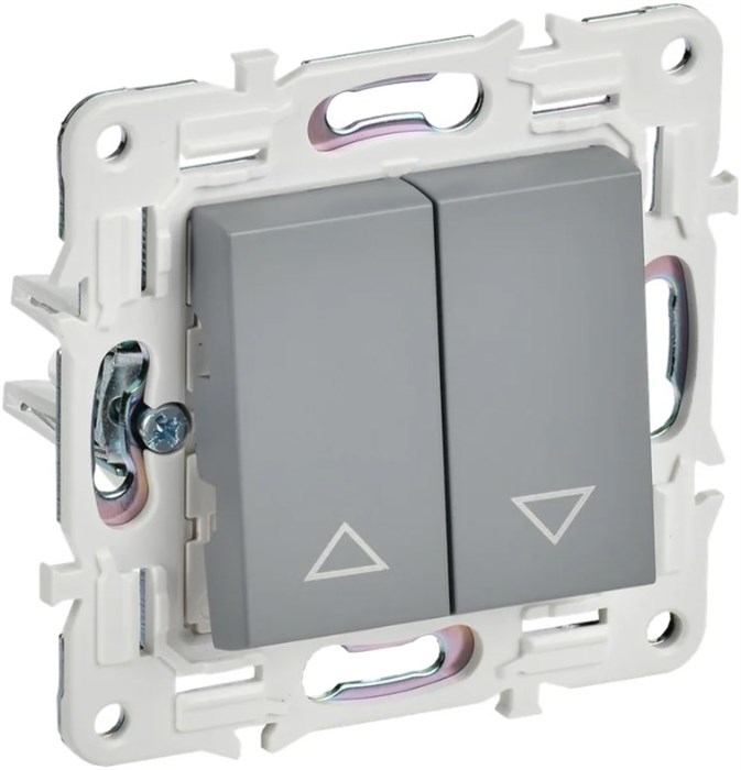 Выключатель двухклавишный для жалюзи IEK SK-V15-0-10-K03 1157316