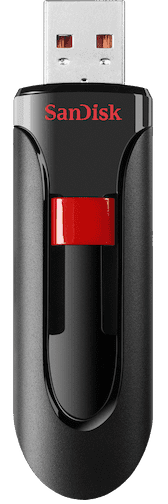Накопитель USB 2.0 64GB SanDisk Cruzer Glide 301384