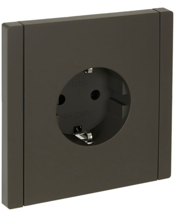 Розетка с заземлением  IEK FP-R11-16-K03 1158303