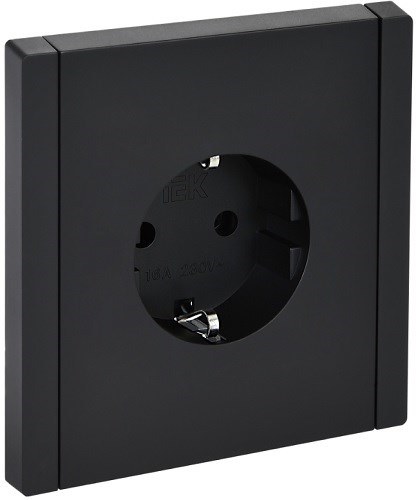 Розетка с заземлением  IEK FP-R11-16-K02 1157365