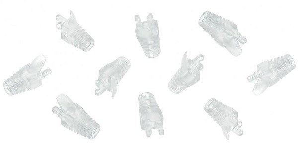 Колпачок на коннектор RJ-45 NikoMax NMC-RJBOOT55B-TR-100 646290