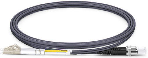 Патч-корд волоконно-оптический TopLAN DPC-TOP-OM2-LC/P-ST/P-2.5-BK 763276