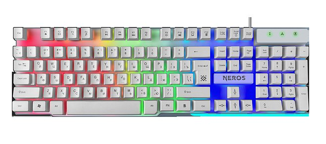 Клавиатура проводная Defender Neros GK-147 RU 1099249
