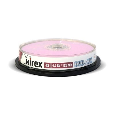 Диск DVD+RW Mirex 202639 967628