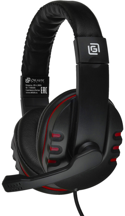Наушники с микрофоном Oklick HS-L380G 866855
