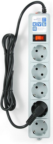 Сетевой фильтр  Power Cube SPG-B-6 100134