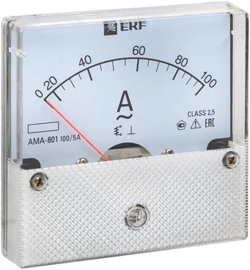 Амперметр  EKF ama-801-100 1145685