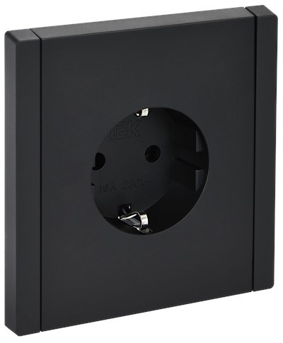 Розетка с заземлением  IEK FP-R11-16-1-K02 1157363