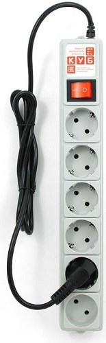 Сетевой фильтр  Power Cube SPG(5+1)-16B-0,5М 540751