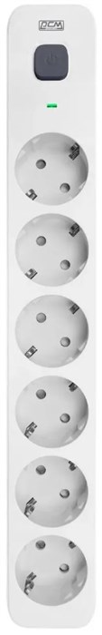 Сетевой фильтр удлинитель Powercom SP-06W 1,8 м 1094236