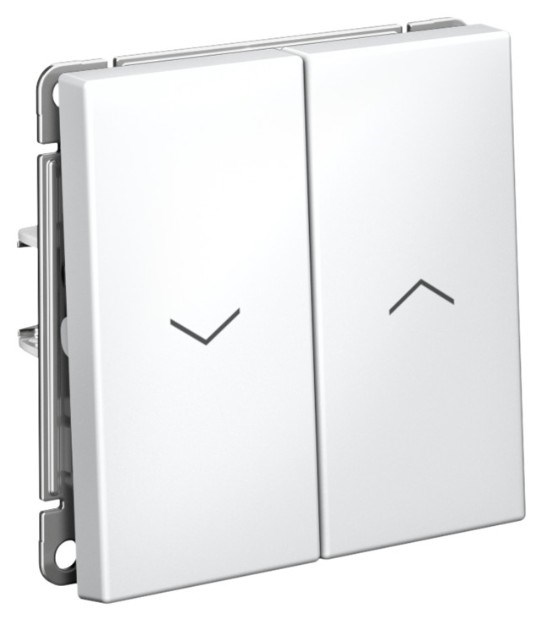 Выключатель двухклавишный  Systeme Electric GAL000119S 1226377