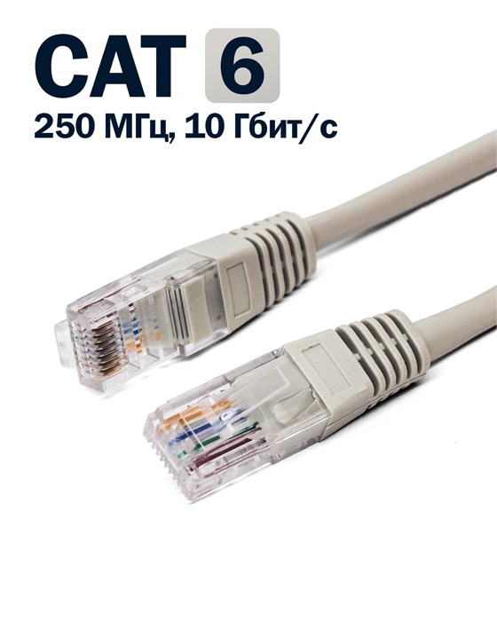 Кабель патч-корд U/UTP 6 кат. 10м Filum FL-U6-C-LSZH-10M 1101516