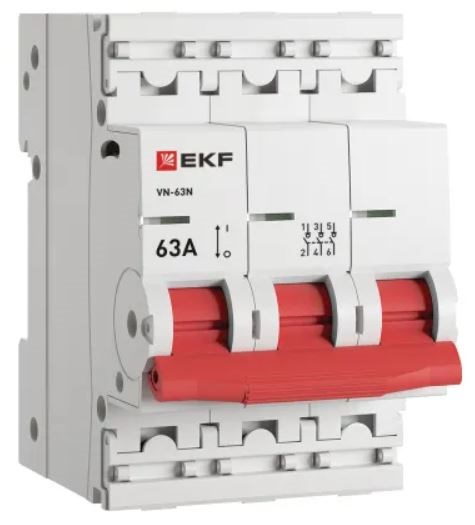 Выключатель нагрузки EKF S63363 1035823