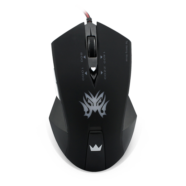 Мышь  Crown CMXG-602 Black USB 644345