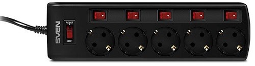 Сетевой фильтр  Sven SF-05PL 597425