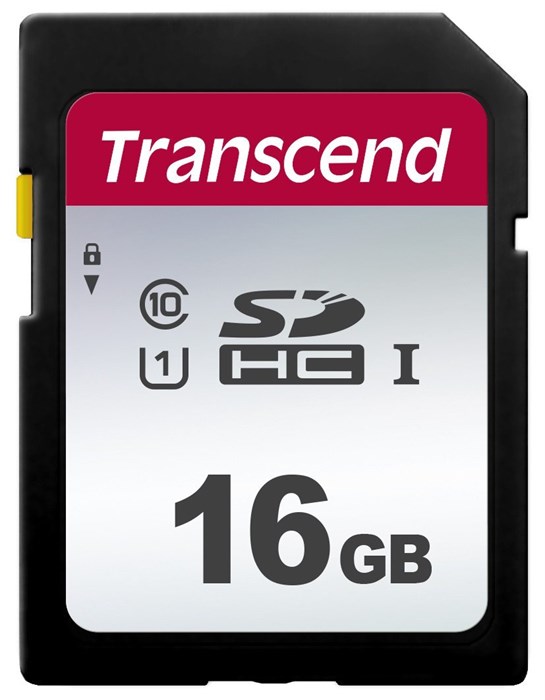 Карта памяти SDHC 16GB Transcend TS16GSDC300S 631794