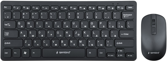 Клавиатура и мышь Wireless Gembird KBS-9100 881553