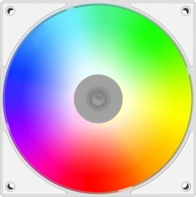 Вентилятор для корпуса ID-Cooling AS-140-ARGB-W 1123606