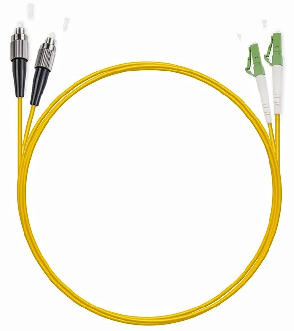 Кабель патч-корд волоконно-оптический Cabeus FOP(d)-9-LC/APC-FC/UPC-5m 513943