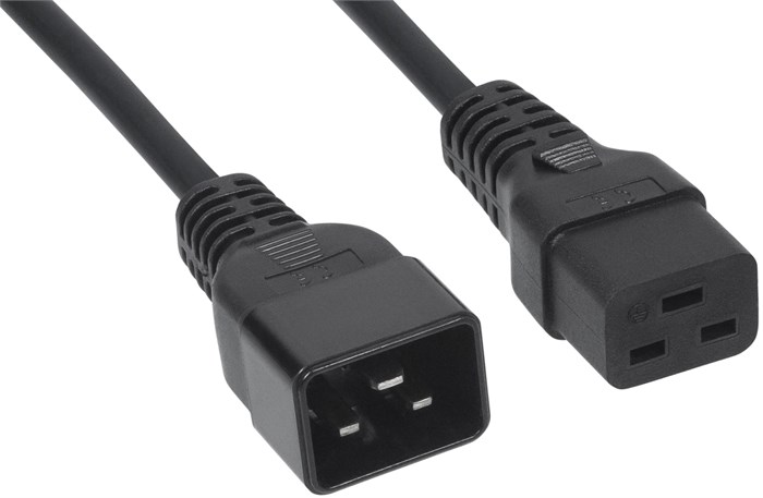 Кабель питания  Filum FL-PC-C19/C20-C-1.8-BK 840731