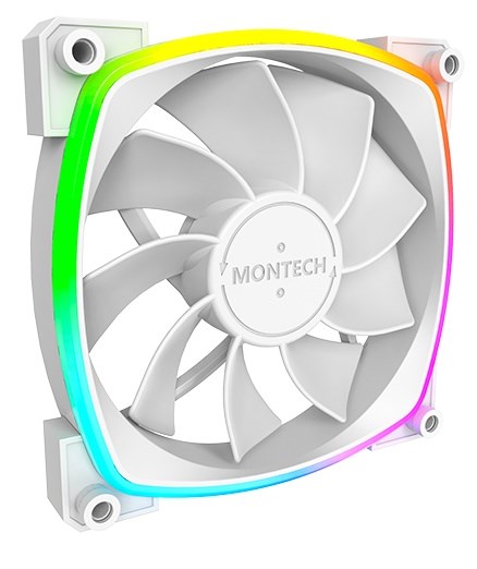 Вентилятор для корпуса Montech RX120 PWM WHITE 1123056