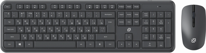 Клавиатура и мышь Wireless Oklick S277W 1205345
