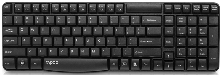Клавиатура Wireless Rapoo E1050 1113715