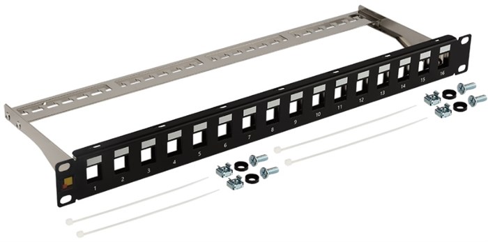 Патч-панель  Lanmaster LAN-PPN16OK-STP 1141567