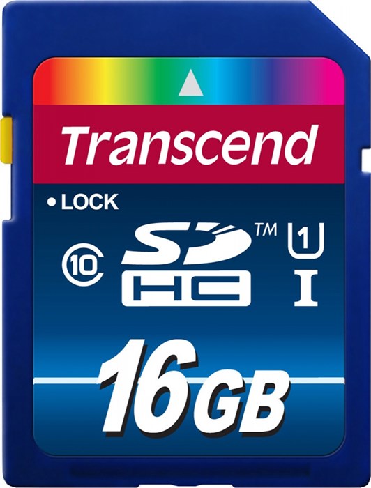 Карта памяти SDHC 16GB Transcend TS16GSDU1 305194