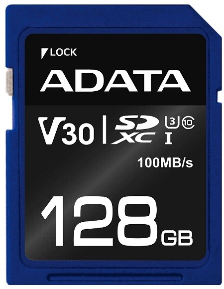 Карта памяти 128GB ADATA ASDX128GUI3V30S-R 637248