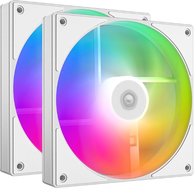 Вентилятор для корпуса ID-Cooling AS-140-ARGB-W DUET 1123607