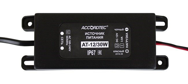 Источник питания  AccordTec АТ-12/30W 766495