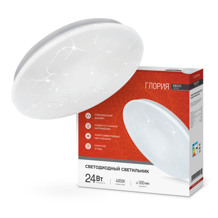 Светильник светодиодный IN HOME 4690612021904 1031840