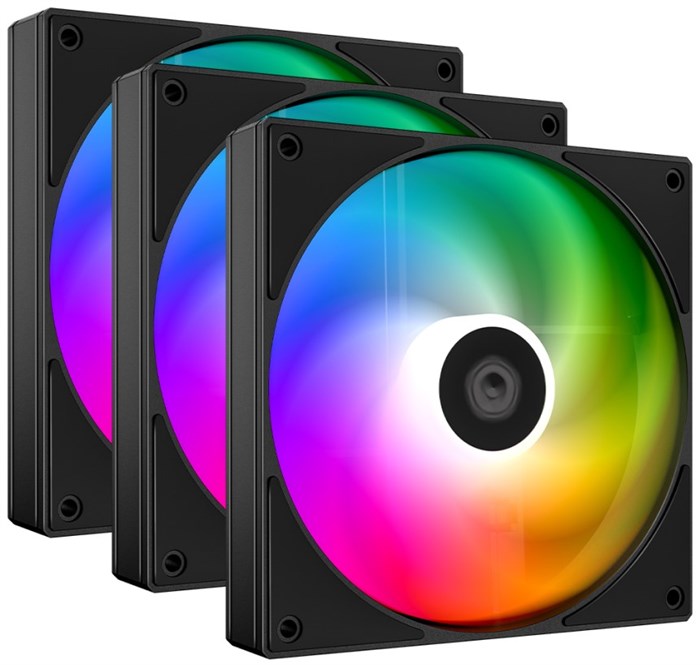 Вентилятор для корпуса ID-Cooling AS-120-ARGB-K TRIO 1122346