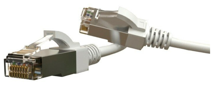 Кабель патч-корд S/FTP 6 кат. 2м Hyperline PC-LPT-SFTP-RJ45-RJ45-C6-2M-LSZH-WH 853982