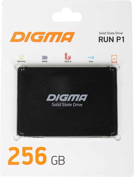Накопитель SSD 2.5'' Digma DGSR2256GP13T 256 ГБ 979786
