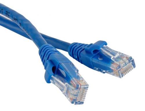 Кабель патч-корд U/UTP 6 кат. 2м Hyperline PC-LPM-UTP-RJ45-RJ45-C6-2M-LSZH-BL 498417