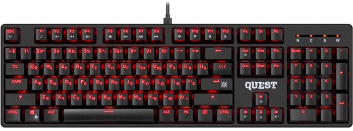 Клавиатура  Defender Quest GK-596 RU 1194508