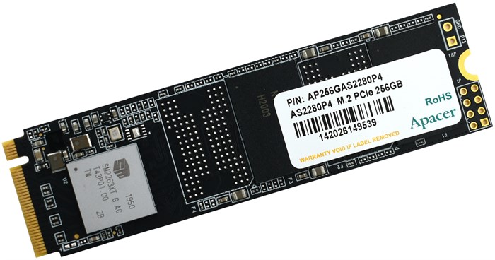 Накопитель SSD M.2 2280 Apacer AS2280P4 256 ГБ 785664