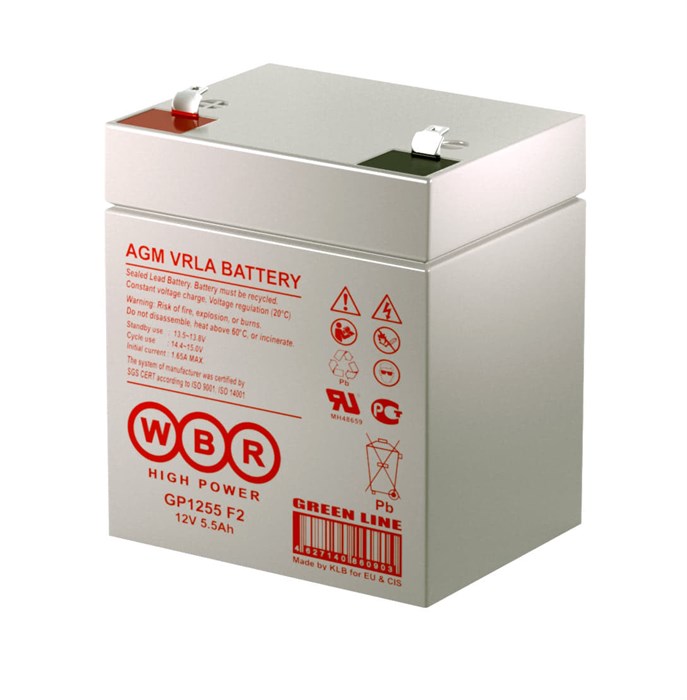 Аккумулятор  WBR GP1255 849545