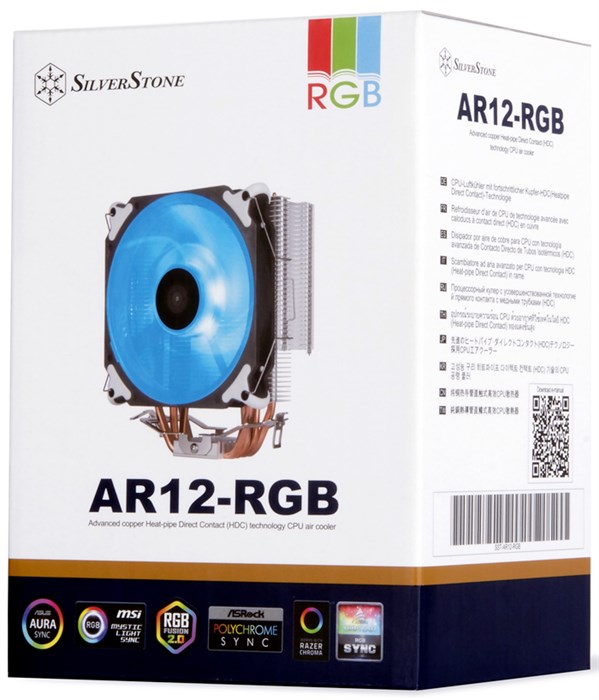 Кулер  SilverStone AR12 RGB 876033