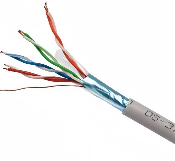 Кабель витая пара F/UTP 5e кат. 4 пары Cablexpert FPC-5004E-SOL/100 1124047