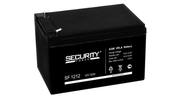 Аккумулятор  Security Force 12 В, 12 Ач 465732