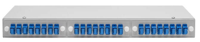 Кросс оптический стоечный 19" стационарный 1U SNR SNR-ODF-24R-24SC-P 1227734