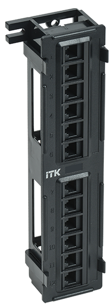 Патч-панель  ITK PP12-C5EU-D05 716850