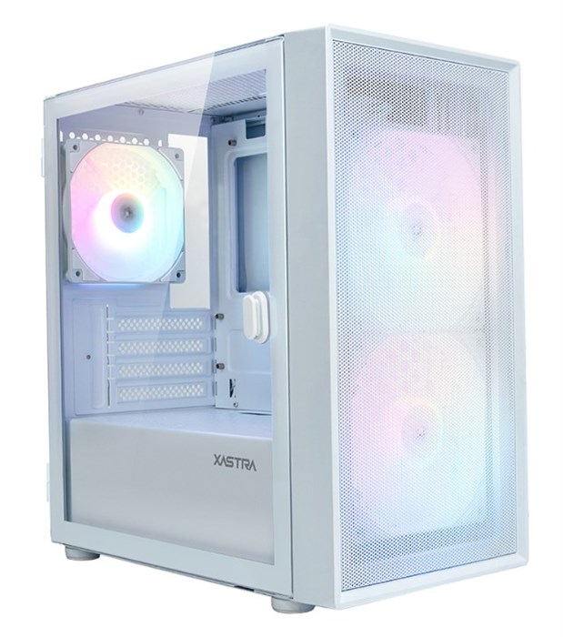 Корпус mATX Xastra A305M 3FRGB White 1222766
