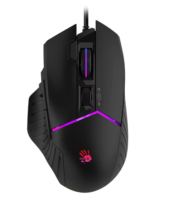 Мышь  A4Tech W95 MAX STONE BLACK 1047081