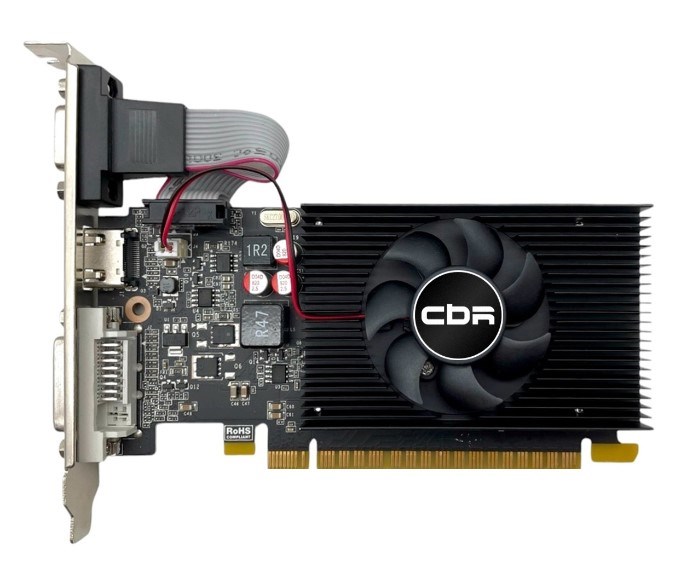Видеокарта CBR GeForce GT 710 (VGA-STX710-2G-RTL) 1160921