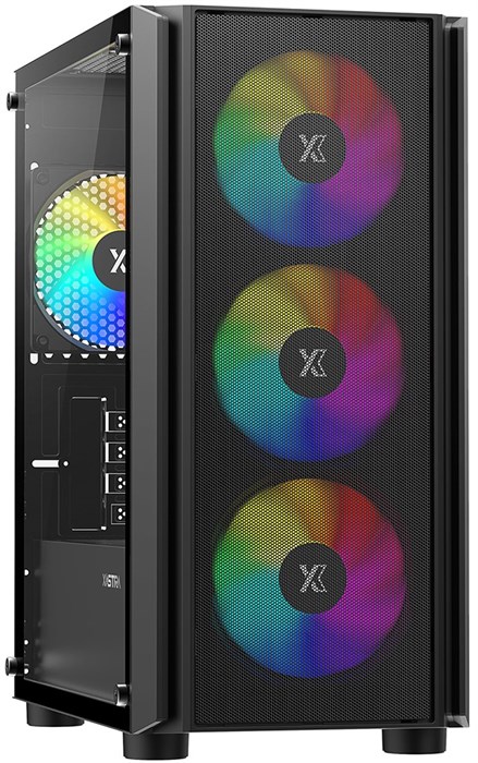 Корпус mATX Xastra A402M 4ARGB 1197571