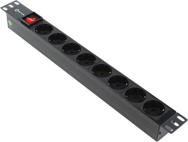 Блок розеток 19", 8 розеток 5bites PDU819P-08 660237